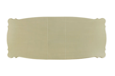 Monique - Dining Table Top & Base - Pearl Silver - Premium Dining Tables from New Classic - Just $1347.50! Shop now at brett interiors