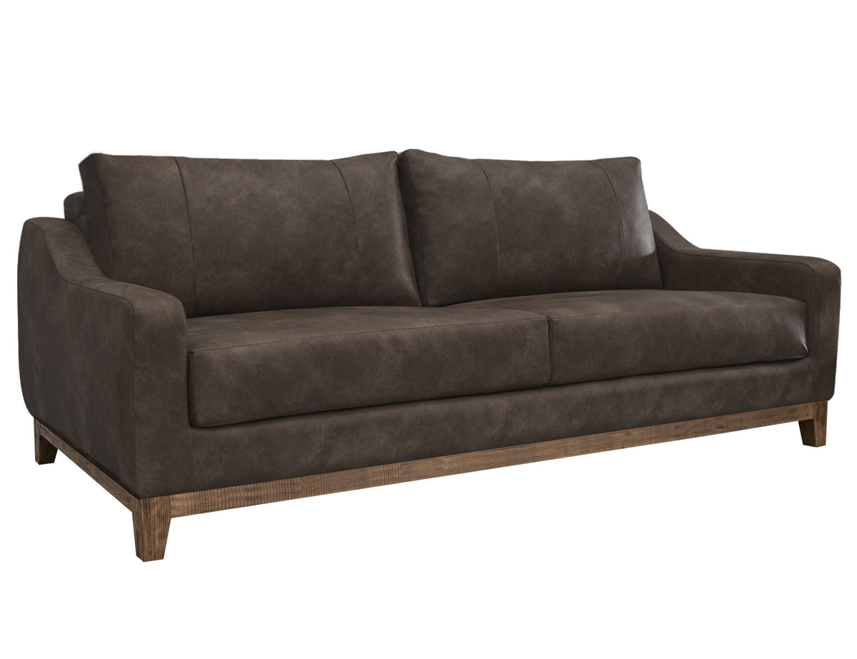 Olivo - Comfort Sofa - Chocolate Brown - Premium Stationary Sofas from International Furniture Direct - Just $1450! Shop now at brett interiors
