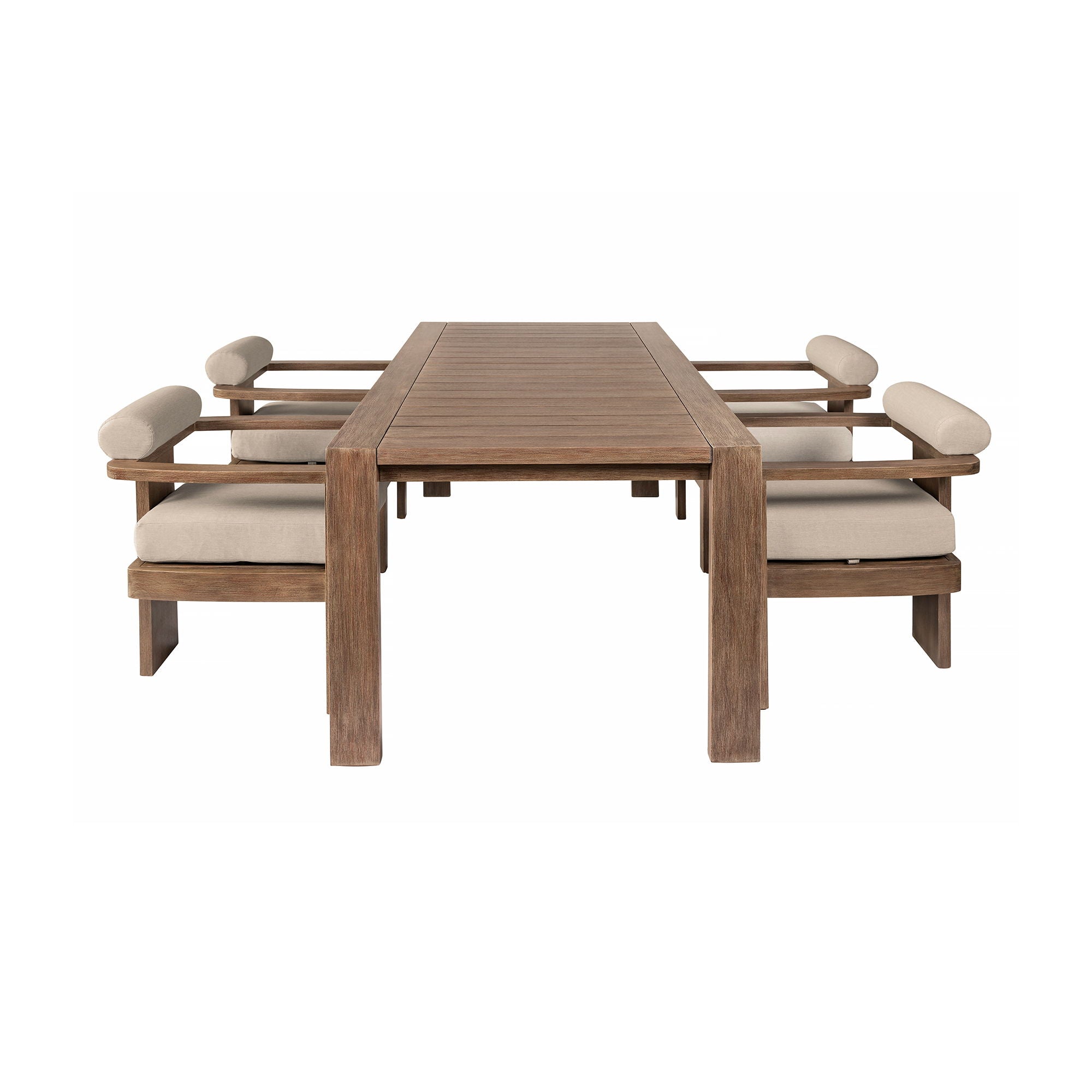 Relic - Outdoor Patio Dining Set - Premium 5 Piece Outdoor Sets from Armen Living - Just $5047.50! Shop now at brett interiors