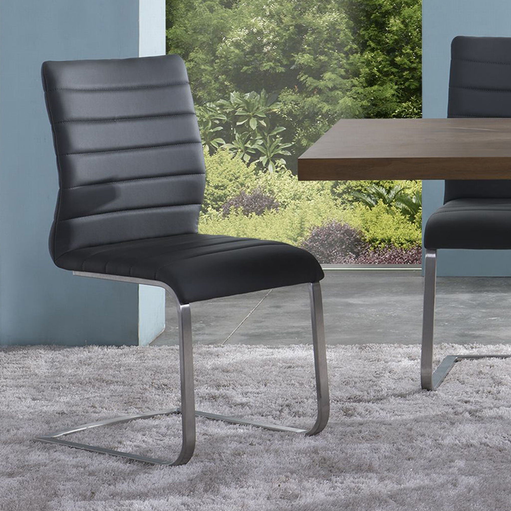 Fusion - Contemporary Side Chair - Premium Chair Sets from Armen Living - Just $595! Shop now at brett interiors