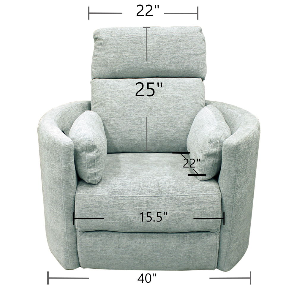 Radius - Power Swivel Glider Recliner - Premium Swivel Glider Chairs from Parker Living - Just $872.50! Shop now at brett interiors