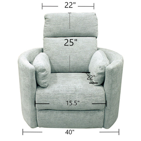 Radius - Power Swivel Glider Recliner - Premium Swivel Glider Chairs from Parker Living - Just $872.50! Shop now at brett interiors