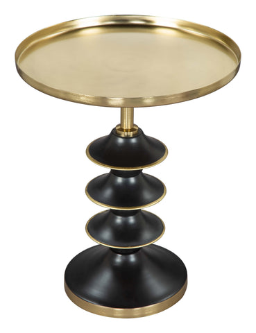 Donahue - Side Table - Gold / Black - Premium Chair Side Tables from Zuo Modern - Just $525! Shop now at brett interiors
