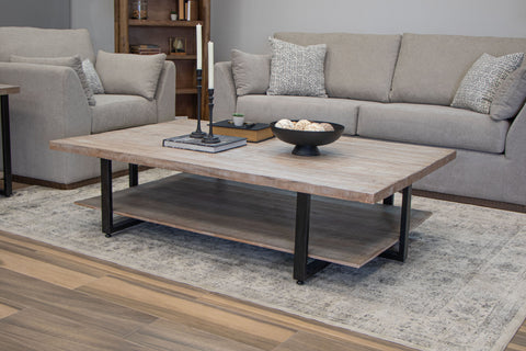 Old Wood - Cocktail Table - Drift Sand - Premium Cocktail Tables from International Furniture Direct - Just $1075! Shop now at brett interiors