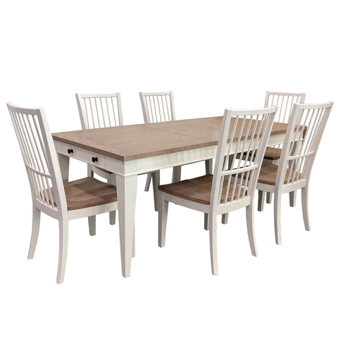 Americana Modern Dining - Rectangular Dining Table - Cotton - Premium Dining Tables from Parker House - Just $622.50! Shop now at brett interiors