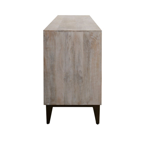 Crossings - Big Bang Console - Light Washed Natural - Premium TV Stands from Parker House - Just $1622.50! Shop now at brett interiors
