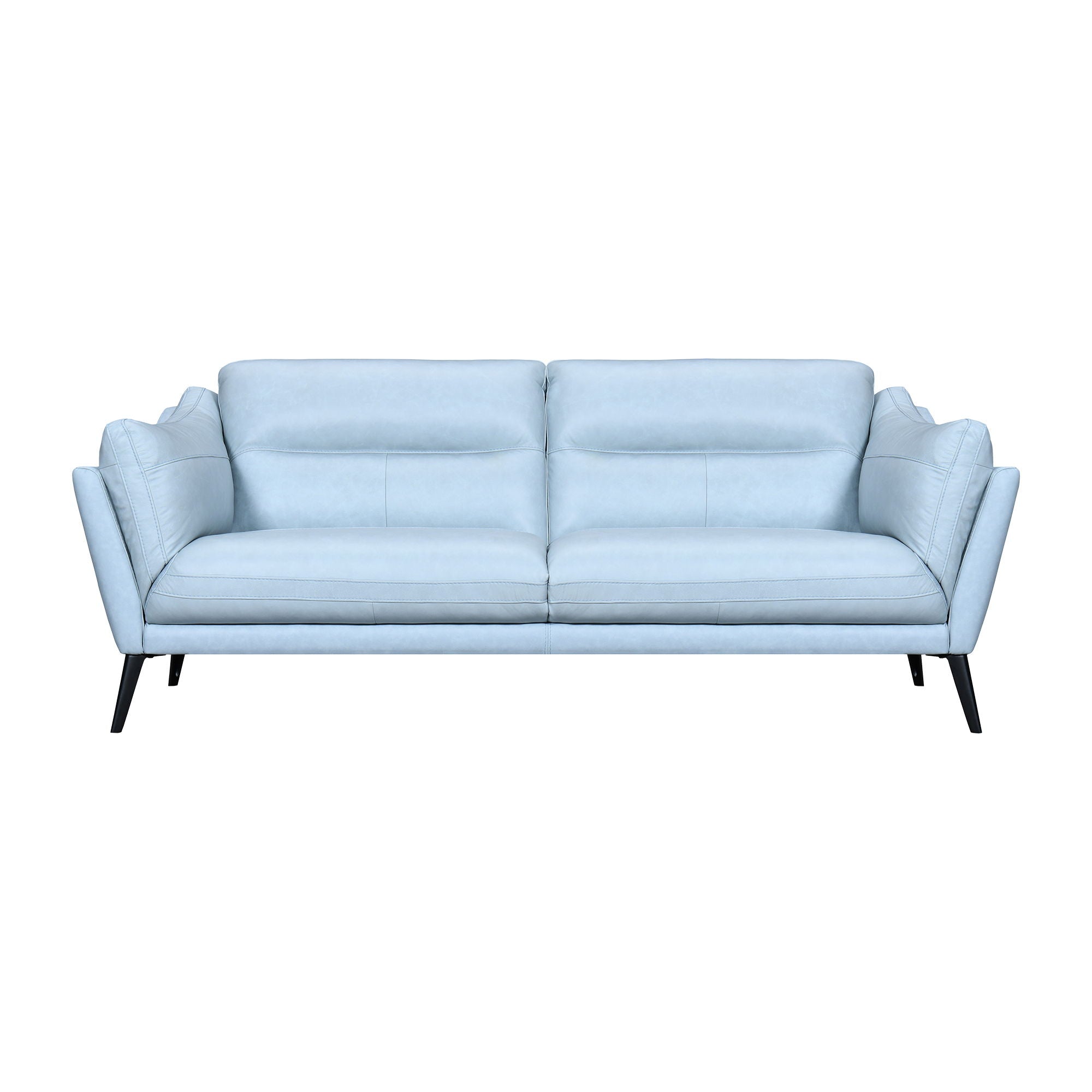 Franz - Leather Sofa - Premium Stationary Sofas from Armen Living - Just $2960! Shop now at brett interiors