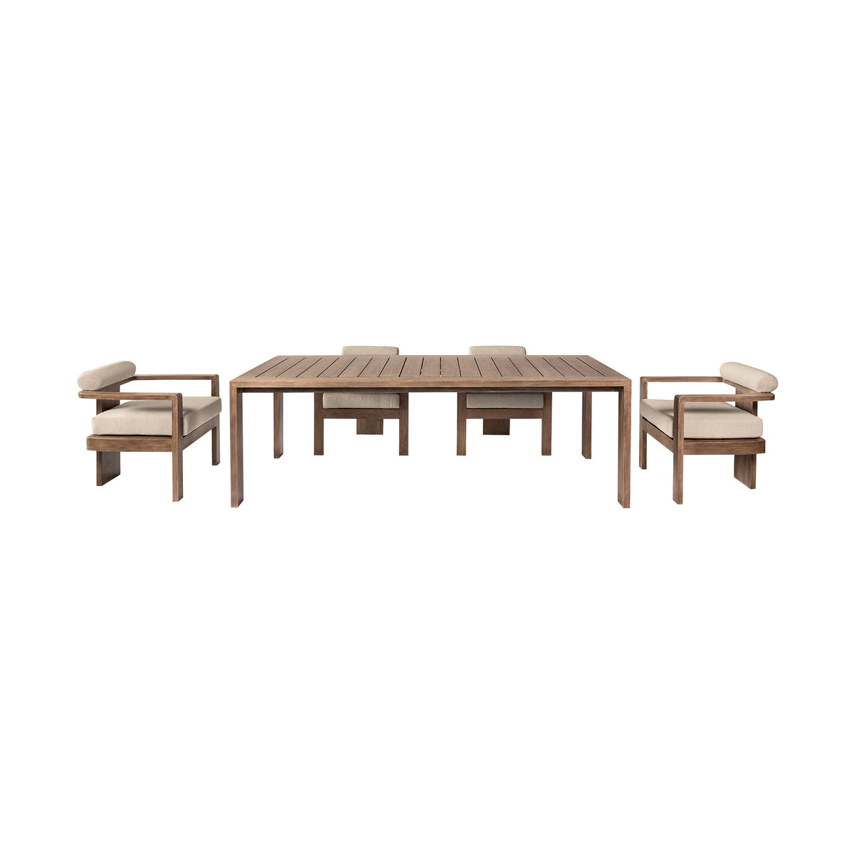 Relic - Outdoor Patio Dining Set - Premium 5 Piece Outdoor Sets from Armen Living - Just $5047.50! Shop now at brett interiors