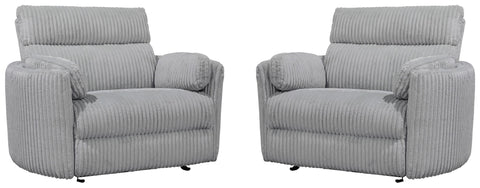 Radius Xl - Extra Wide Power Glider Recliner (Set of 2) - Premium Chair Sets from Parker Living - Just $1995! Shop now at brett interiors