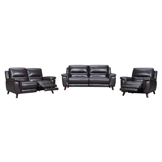 Lizette - Leather Power Recliner Living Room Set With USB - Premium 3 Piece Living Room Sets from Armen Living - Just $9027.50! Shop now at brett interiors