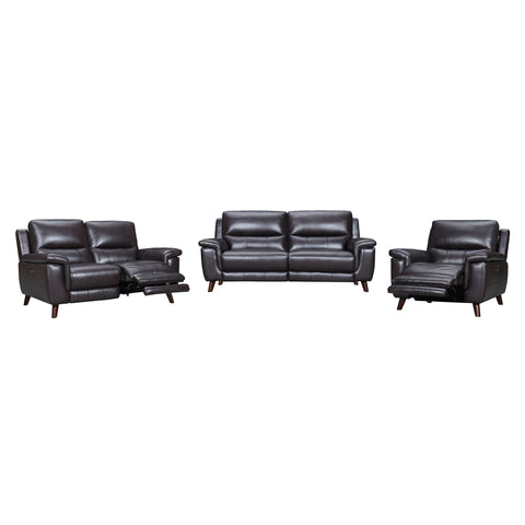 Lizette - Leather Power Recliner Living Room Set With USB - Premium 3 Piece Living Room Sets from Armen Living - Just $9027.50! Shop now at brett interiors