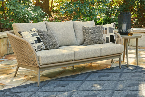 Swiss Valley - Beige - Sofa With Cushion - Premium Sofas from Signature Design by Ashley® - Just $1400.63! Shop now at brett interiors