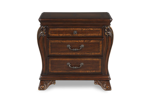Montecito - Nightstand - Cherry - Premium Accent Nightstands from New Classic - Just $375! Shop now at brett interiors