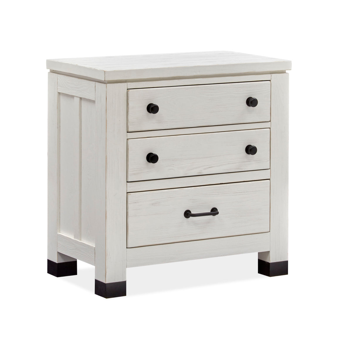 Harper Springs - Drawer Nightstand - Silo White - Premium Accent Nightstands from Magnussen Furniture - Just $639! Shop now at brett interiors