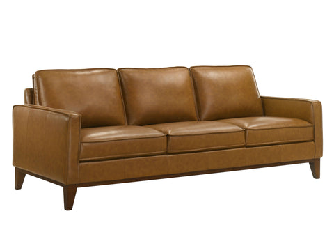 Caspar - Sofa - Caramel - Premium Stationary Sofas from New Classic - Just $1572.50! Shop now at brett interiors