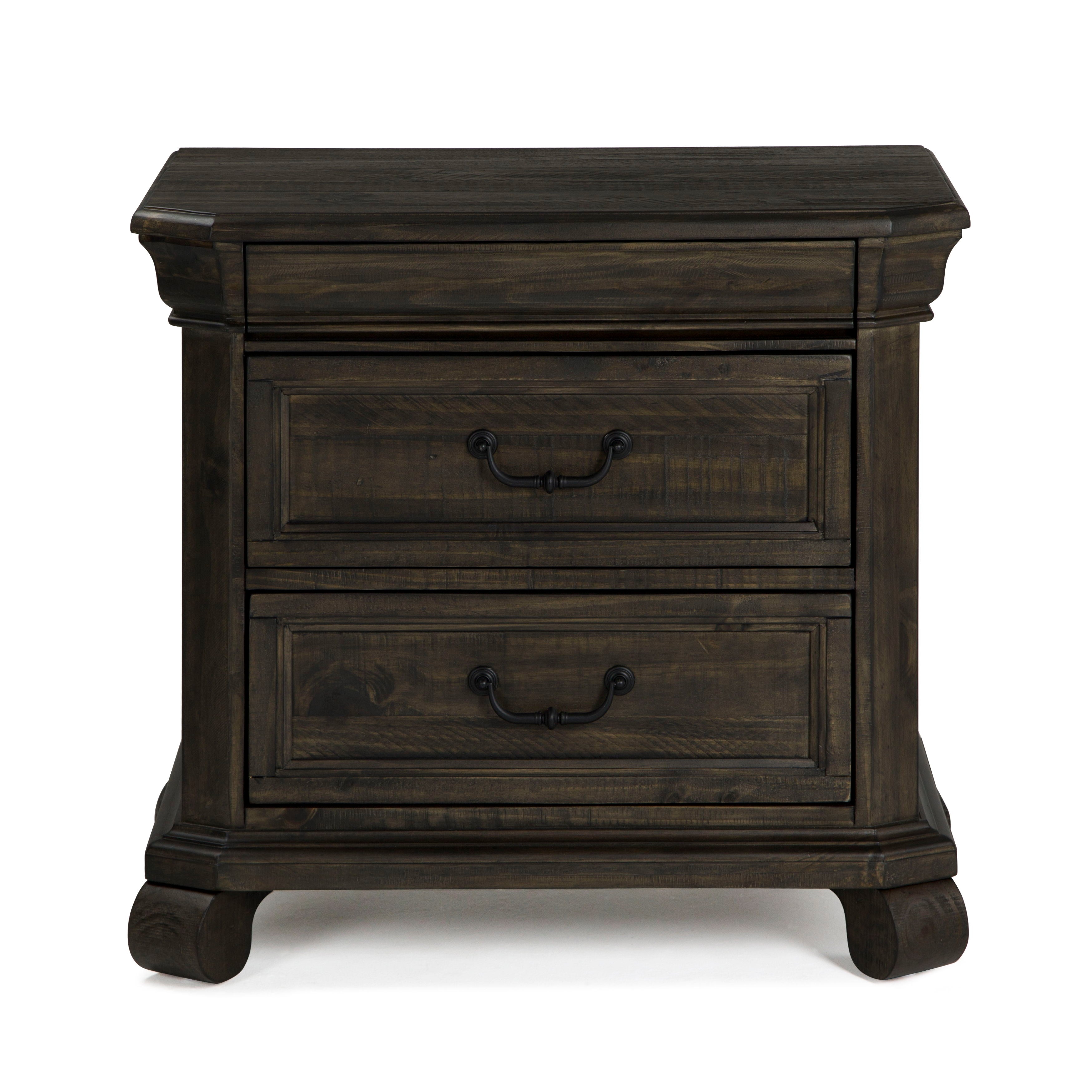 Bellamy - Drawer Nightstand - Peppercorn - Premium Accent Nightstands from Magnussen Furniture - Just $719! Shop now at brett interiors