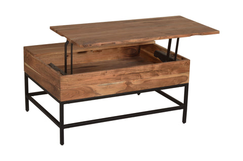 Springdale - Lift Top Cocktail Table - Natural Finish - Premium Cocktail Tables from Coast2Coast Home - Just $1237.50! Shop now at brett interiors