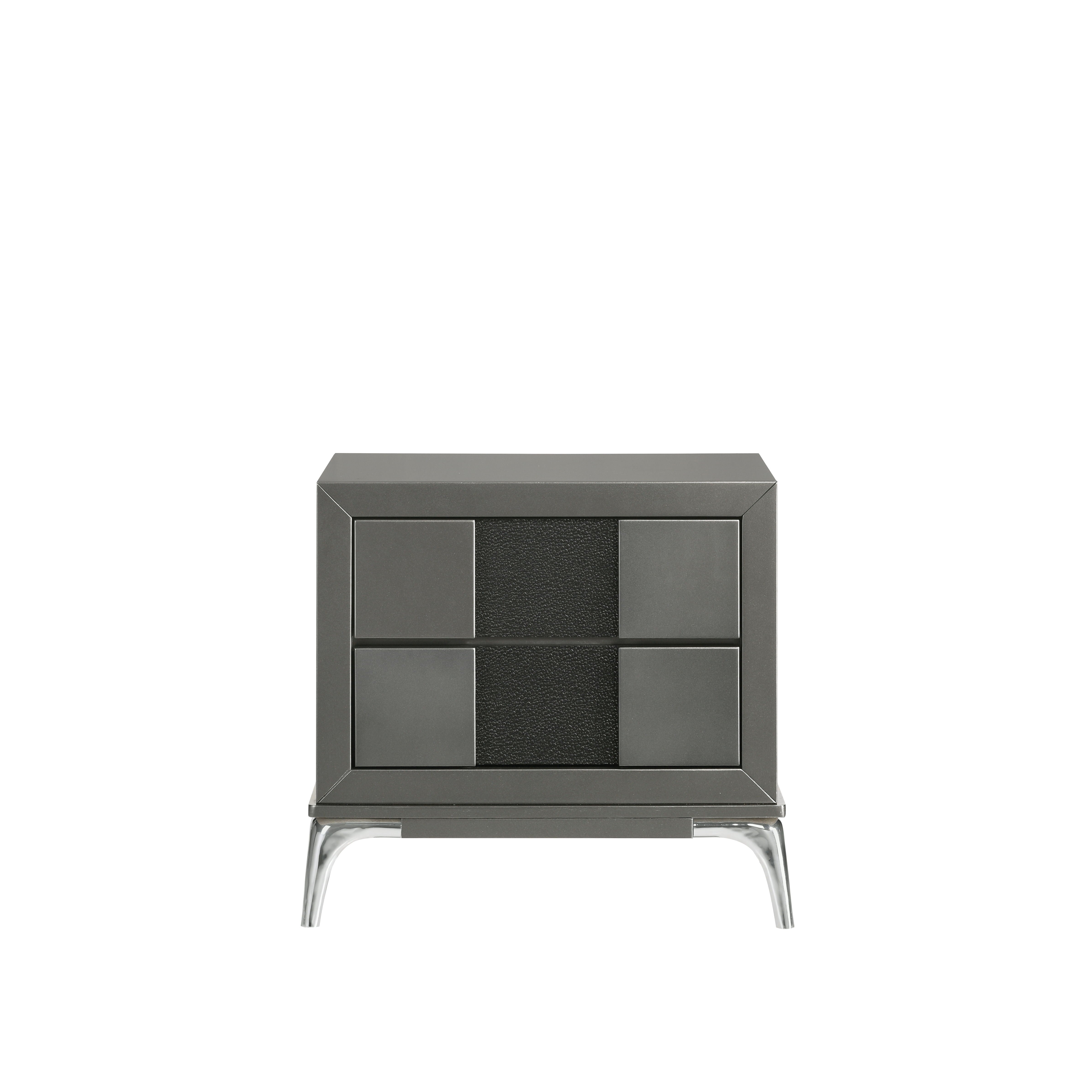 Nocturne - Nightstand - Slate - Premium Accent Nightstands from New Classic - Just $200! Shop now at brett interiors