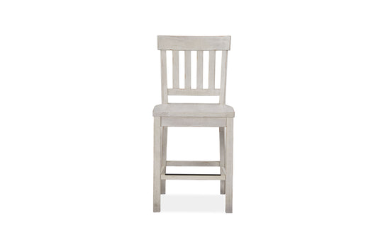 Bronwyn - Counter Chair (Set of 2) - Alabaster - Premium Chair Sets from Magnussen Furniture - Just $550! Shop now at brett interiors