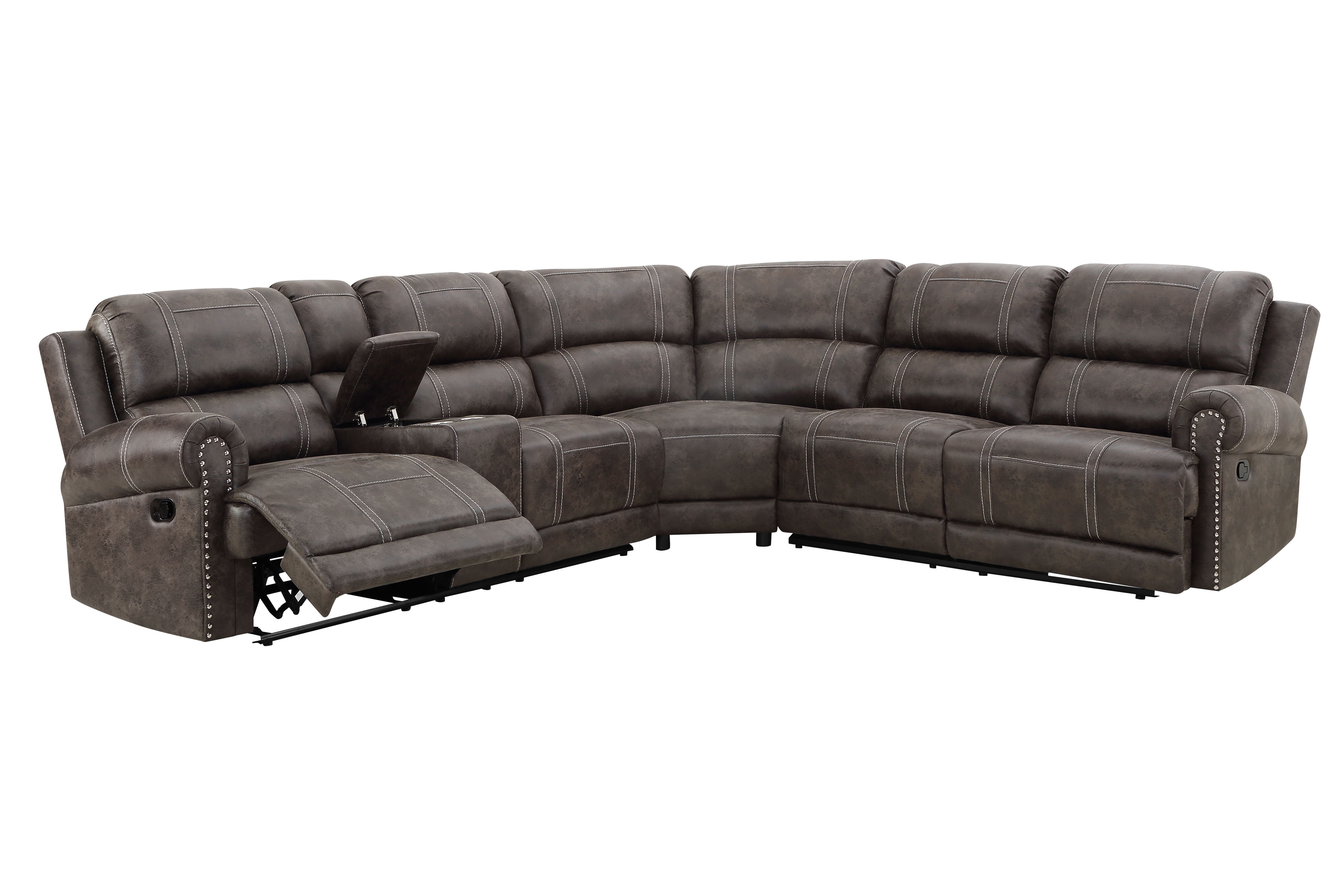 Terra - Sectional - Premium Reclining Sectionals from New Classic - Just $2472.50! Shop now at brett interiors