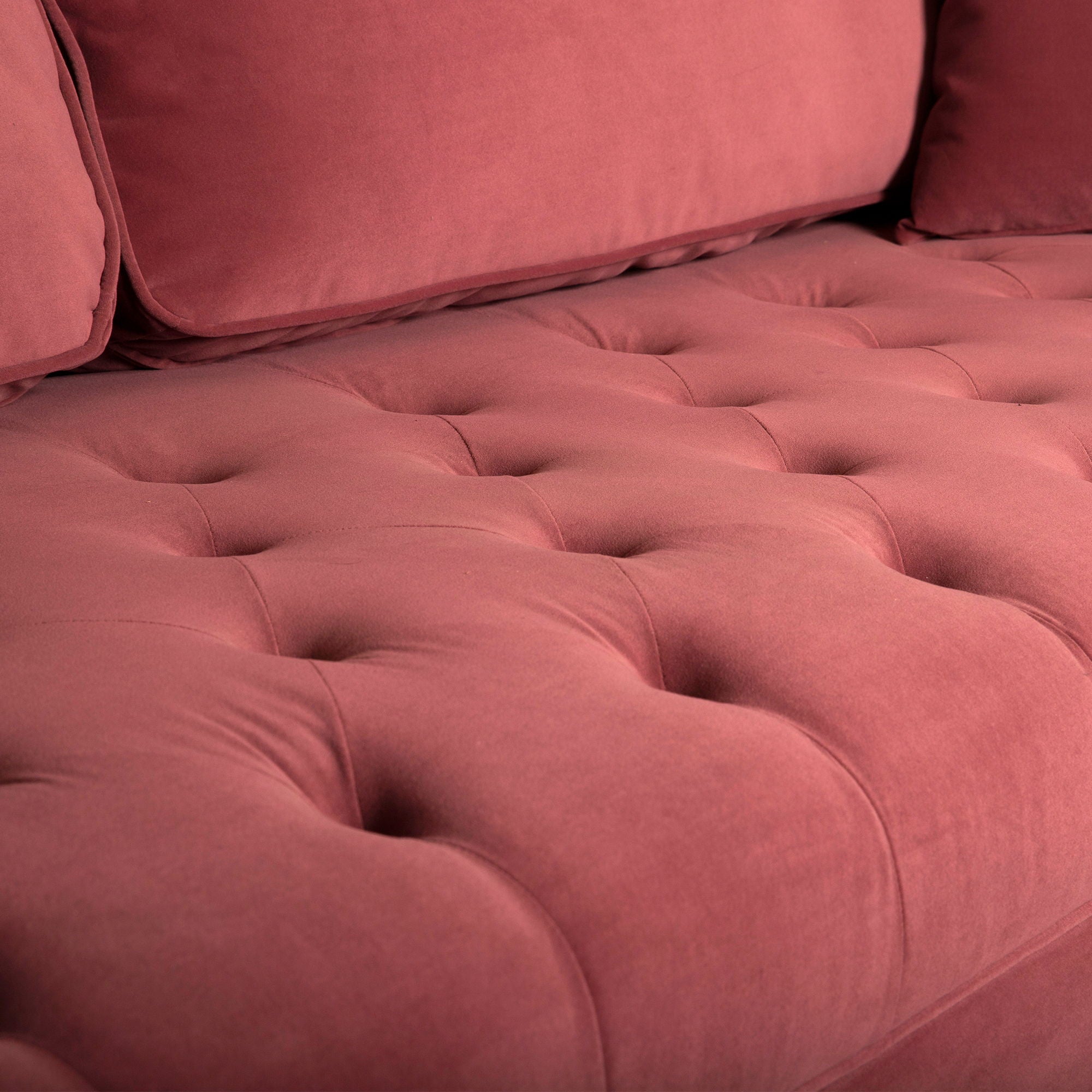 Lenox - Modern Sofa With Brass Legs - Premium Stationary Sofas from Armen Living - Just $2185! Shop now at brett interiors
