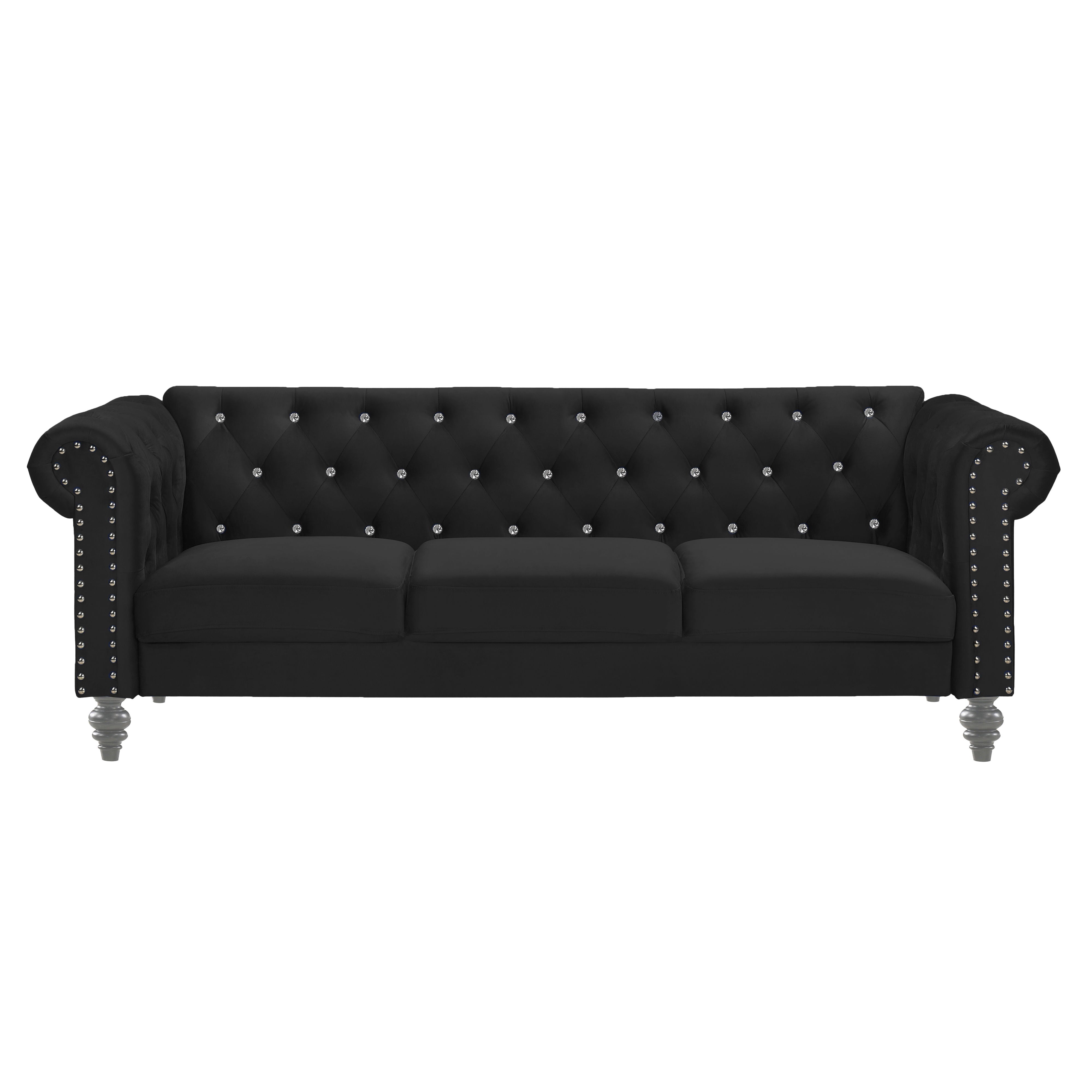 Emma - Crystal Sofa - Premium Stationary Sofas from New Classic - Just $697.50! Shop now at brett interiors