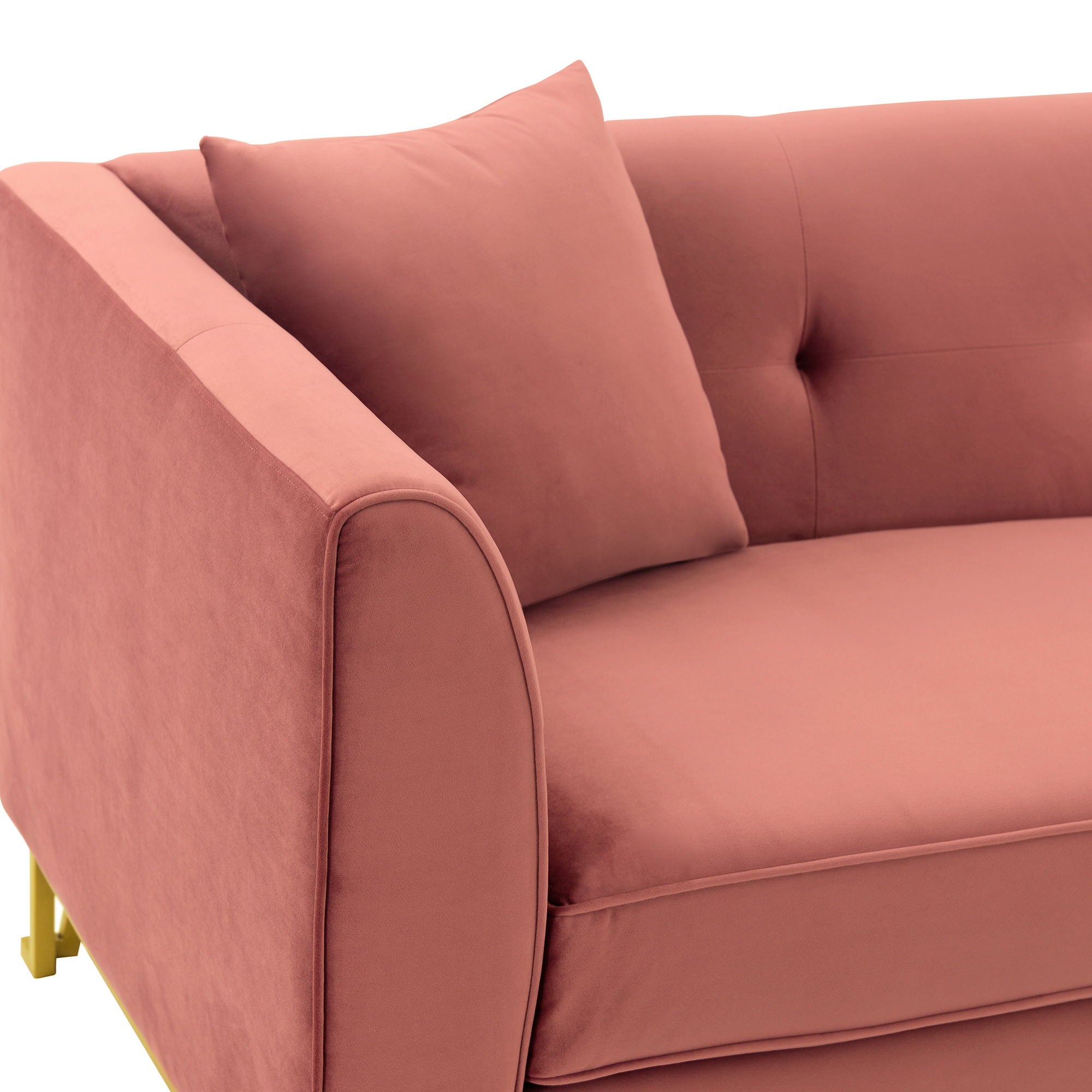 Everest - Upholstered Sofa - Premium Stationary Sofas from Armen Living - Just $2310! Shop now at brett interiors