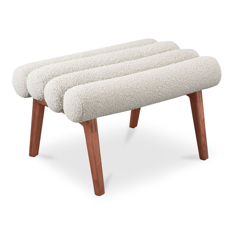 Arlo - Stool Performance Fabric - Off White - Premium Accent Stools from Moe's Home Collection - Just $1647.50! Shop now at brett interiors