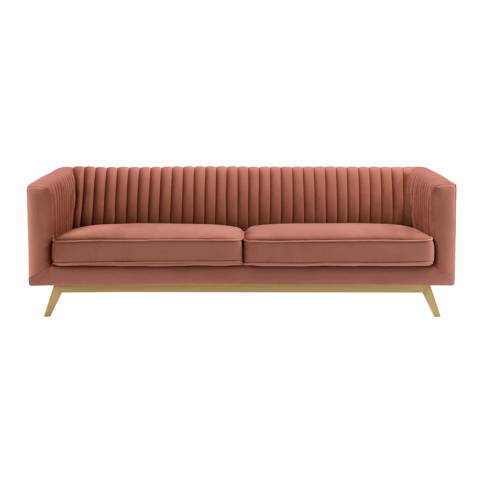 Liv - Modern Velvet Sofa - Premium Stationary Sofas from Armen Living - Just $1432.50! Shop now at brett interiors