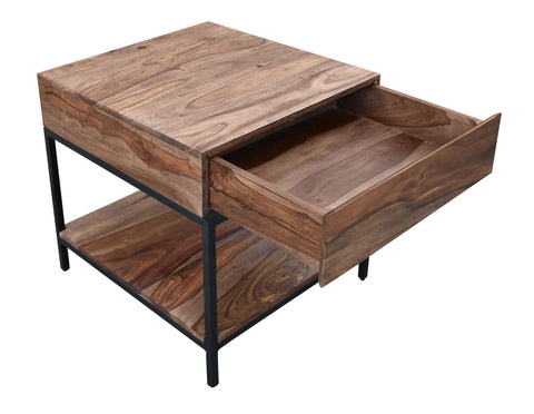 Springdale II - One Drawer End Table - Nut Brown - Premium End Tables from Coast2Coast Home - Just $1072.50! Shop now at brett interiors