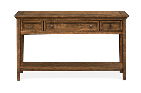 Bay Creek - Rectangular Sofa Table - Toasted Nutmeg - Premium Sofa Tables from Magnussen Furniture - Just $687.50! Shop now at brett interiors