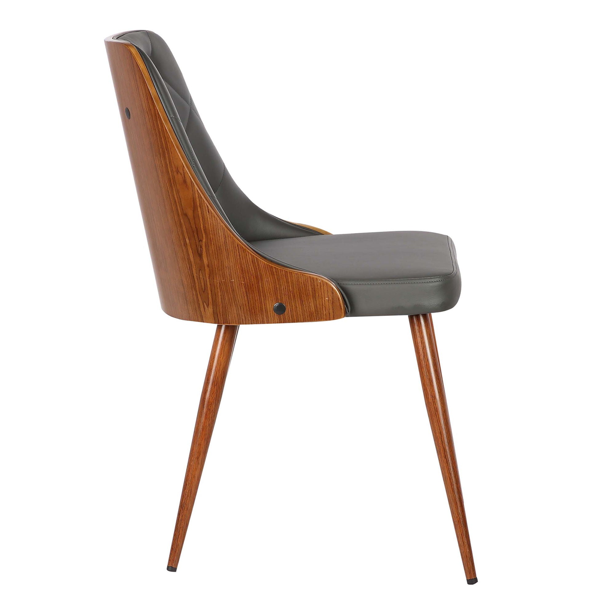 Lily - Mid-Century Dining Chair - Premium Side Chairs from Armen Living - Just $240! Shop now at brett interiors
