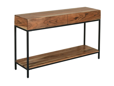 Springdale - Two Drawer Console Table - Natural Finish - Premium Console Tables from Coast2Coast Home - Just $1485! Shop now at brett interiors