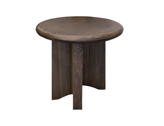 Novus Lodge - Round End Table - Dark Brown - Premium End Tables from International Furniture Direct - Just $497.50! Shop now at brett interiors