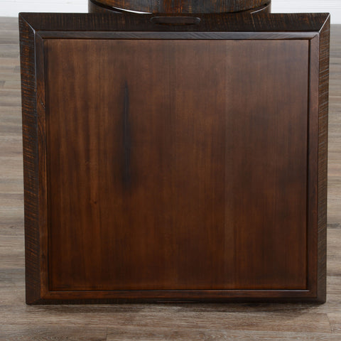 Homestead - Ottoman Tray - Dark Brown - Premium Trays from Sunny Designs - Just $140! Shop now at brett interiors