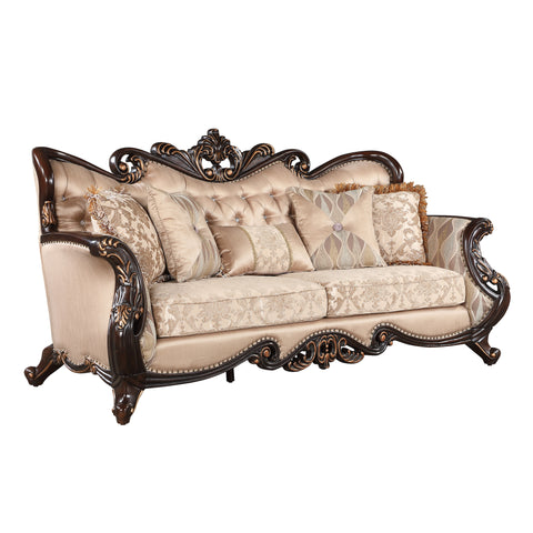 Constantine - Sofa - Cherry - Premium Stationary Sofas from New Classic - Just $1997.50! Shop now at brett interiors