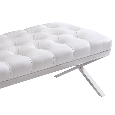 Milo - Bench - Premium Upholstered Benches from Armen Living - Just $752.50! Shop now at brett interiors