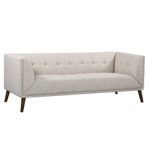 Hudson - Mid-Century Button - Tufted Sofa - Premium Stationary Sofas from Armen Living - Just $1287.50! Shop now at brett interiors