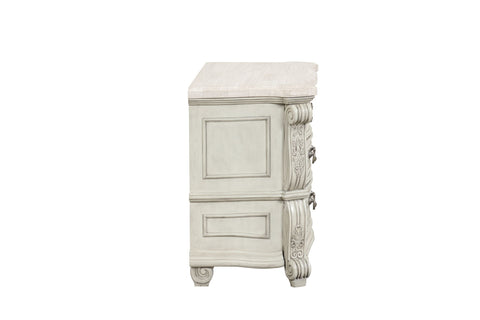 Bianello - Nightstand - Vintage Ivory - Premium Accent Nightstands from New Classic - Just $600! Shop now at brett interiors