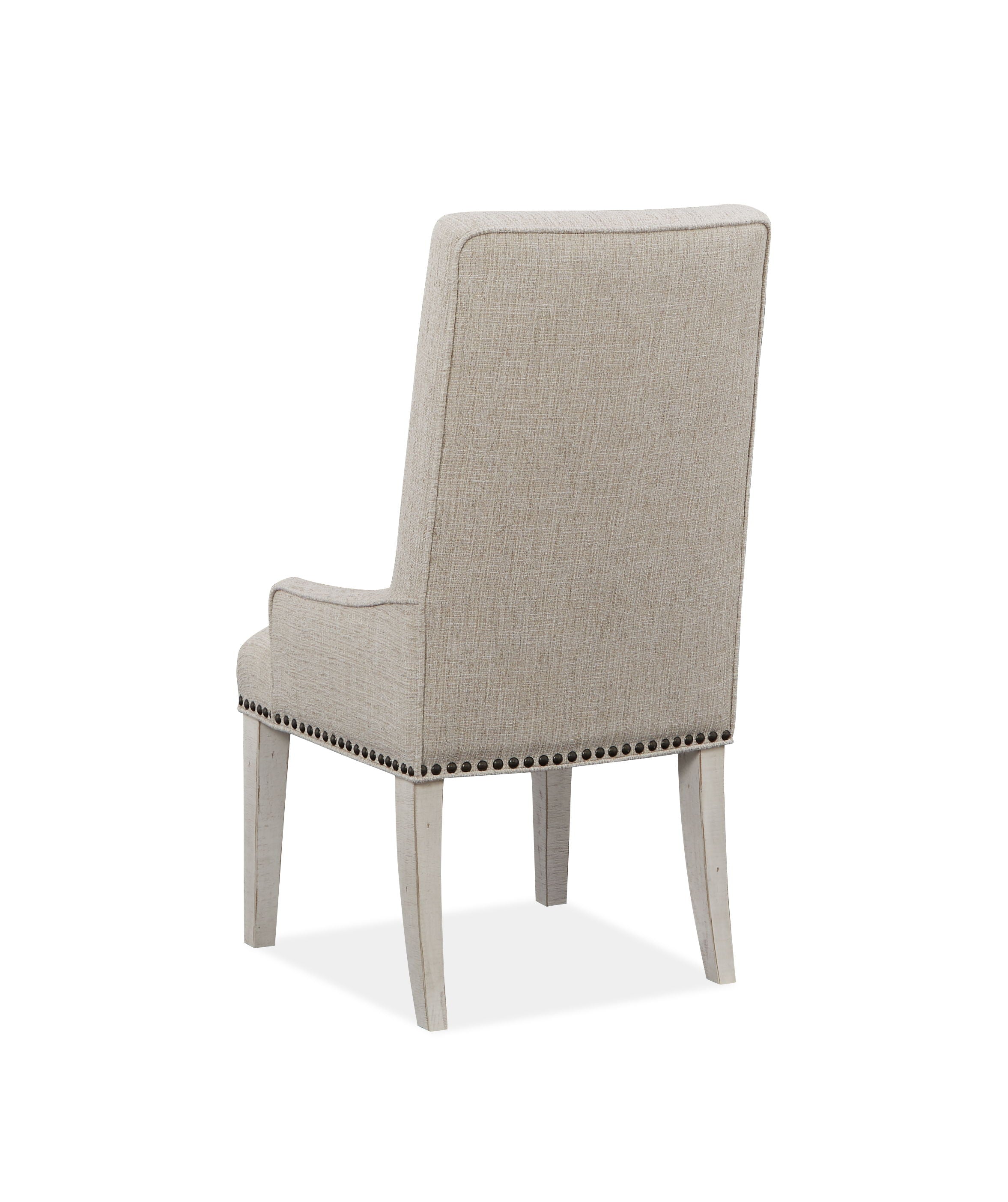 Bronwyn - Upholstered Host Side Chair (Set of 2) - Alabaster - Premium Chair Sets from Magnussen Furniture - Just $760! Shop now at brett interiors