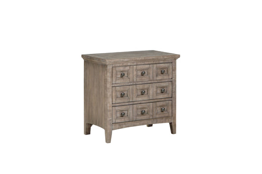 Paxton Place - Wood Drawer Nightstand - Dove Tail Grey - Premium Accent Nightstands from Magnussen Furniture - Just $549! Shop now at brett interiors