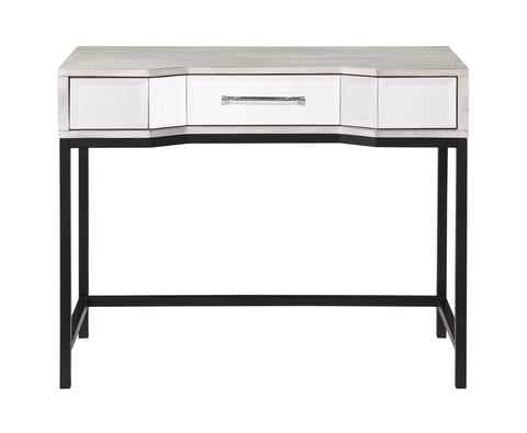 Gabby - One Drawer Console - White / Black - Premium Console Tables from Coast2Coast Home - Just $1980! Shop now at brett interiors