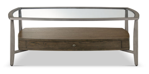 Ardis - Rectangular Cocktail Table - Wallaby - Premium Cocktail Tables from Magnussen Furniture - Just $839! Shop now at brett interiors