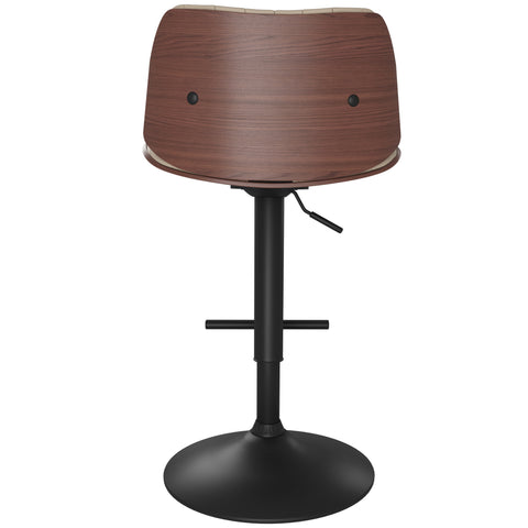 Goulding - Adjustable Swivel Bar Stool - Cream - Premium Bar Height (28"-30") from Simpli Home - Just $202! Shop now at brett interiors
