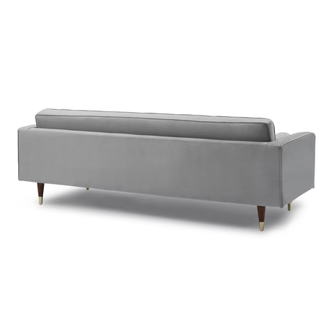 Somerset - Velvet Mid Century - Modern Sofa - Premium Stationary Sofas from Armen Living - Just $1392.50! Shop now at brett interiors