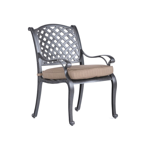 Square 4 Person 43.19" Long Aluminum Dining Set With Cushions - Premium 5 Piece Outdoor Sets from Gather Craft - Just $2326! Shop now at brett interiors