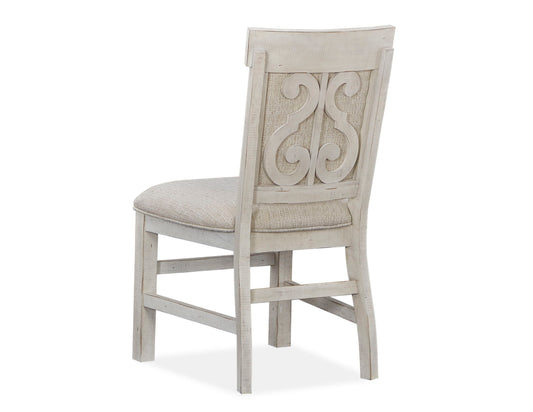 Bronwyn - Dining Side Chair With Upholstered Seat (Set of 2) - Alabaster - Premium Chair Sets from Magnussen Furniture - Just $700! Shop now at brett interiors