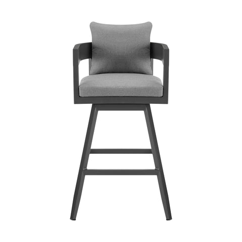 Menorca - Outdoor Patio Swivel Bar Stool - Premium Counter Height (24"-27") from Armen Living - Just $777.50! Shop now at brett interiors