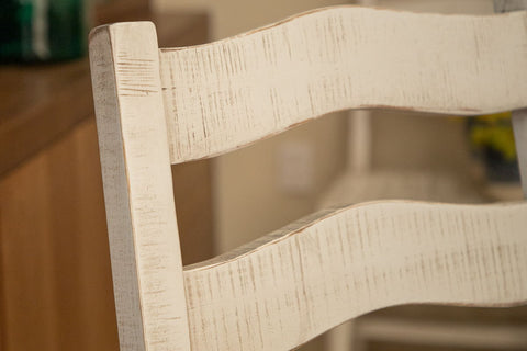 Rock Valley - Chair With Fabric Seat (Set of 2) - Off White - Premium Chair Sets from International Furniture Direct - Just $580! Shop now at brett interiors