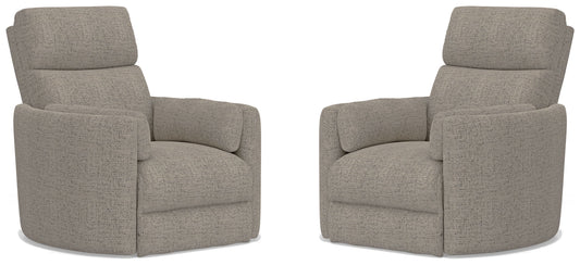 Radius - Manual Swivel Recliner (Set of 2) - Premium Chair Sets from Parker Living - Just $1145! Shop now at brett interiors